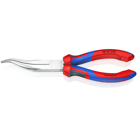 Knipex Mechanikerzange 38 35 200 verchromt mit Comfort-Griffen 200 mm