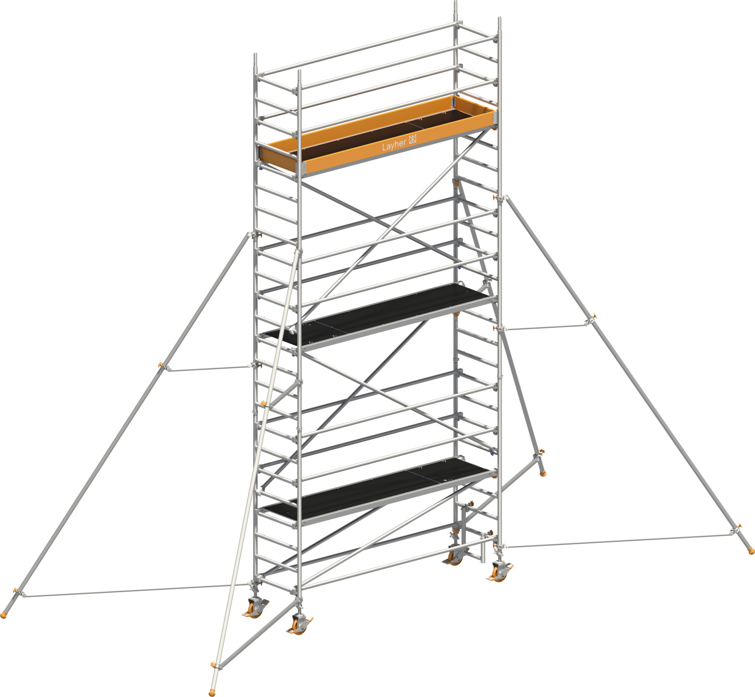 Layher Uni Standard P2 mit Gerüststützen Product picture