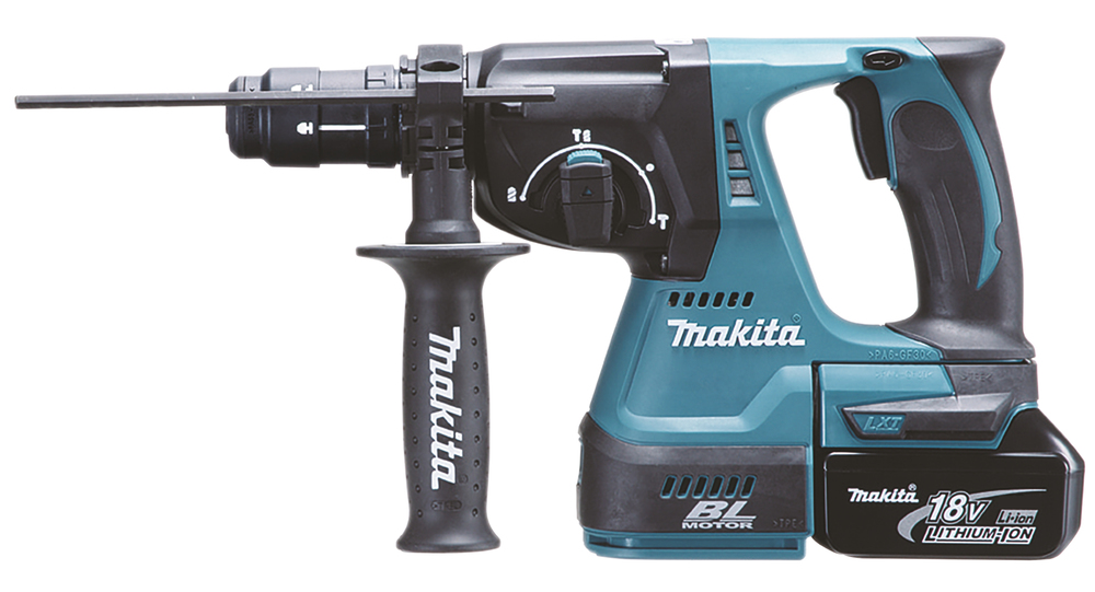 Makita Akku-Bohrhammer LXT® DHR243RTJ 18V SDS-PLUS 24mm 2,0J Bürstenlos