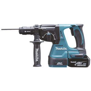 Makita Akku-Bohrhammer LXT® DHR243RTJ 18V SDS-PLUS 24mm 2,0J Bürstenlos