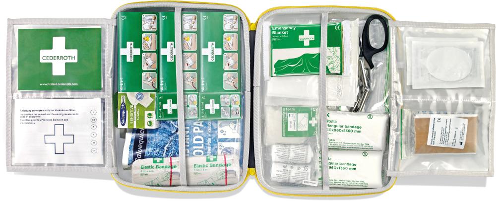 CEDERROTH First Aid Kit Large DIN 13157 CEDERROTH