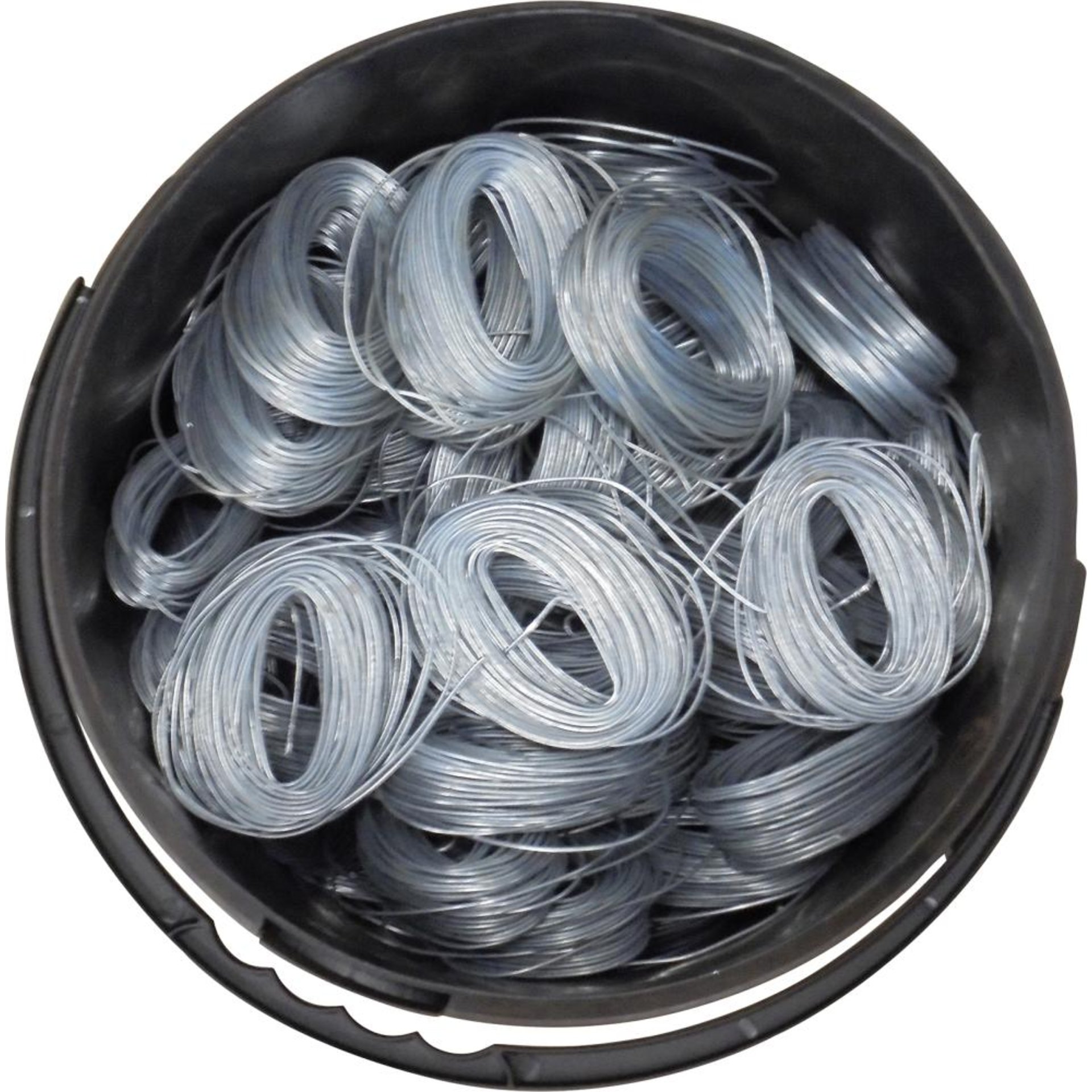 Drahtmäuse / Flechtdraht weich verzinkt 1,4 mm  (Eimer=20 kg=100 St.)