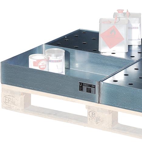 Produktbild Bauer Südlohn Kleingebindewanne für Paletten ohne Lochblechrost