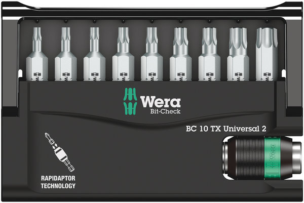 Bit-Check 10 TX Universal 2, 10 pieces