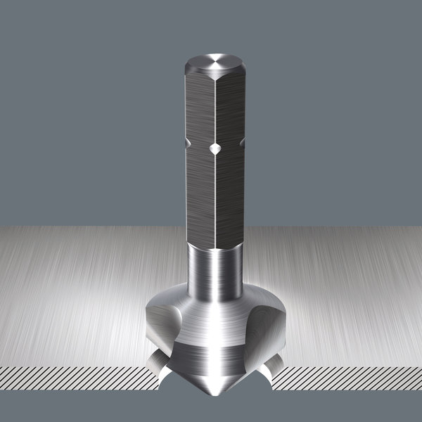 3-flute countersink bits