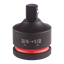 Milwaukee SHOCKWAVE Adapter 3/4 Zoll auf 1/2 Zoll Vierkant
