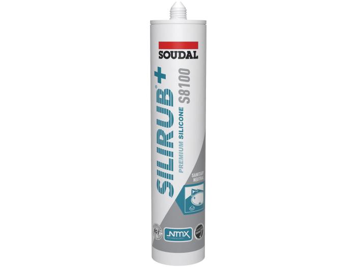 Soudal Silirub+ S8100 300 ml Transparentgrau