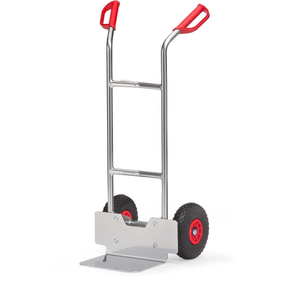 Fetra Aluminium-Stapelkarre A1125P 150kg 1150mm PU-Bereifung