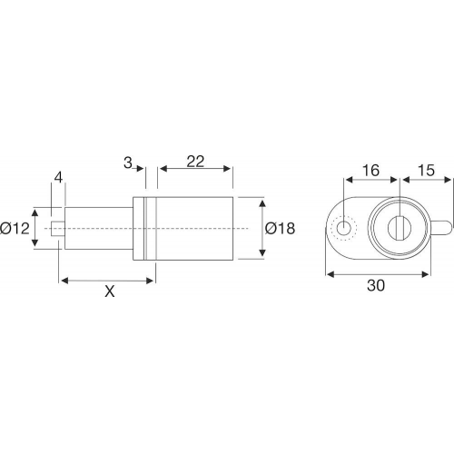 Maßzeichnung, CAD-Diagramm, Diagramm