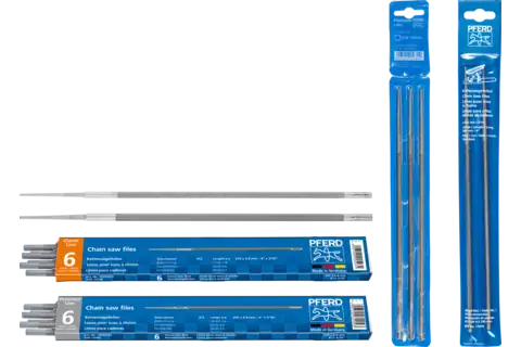 Pferd TOOLS Kettensägefeile Rund Ø 5,16x200mm Classic Line