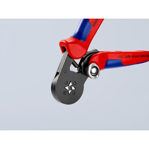 Knipex Crimpzange 97 53 04 Selbsteinstellend mit Seiteneinführung 0.08-16mm²