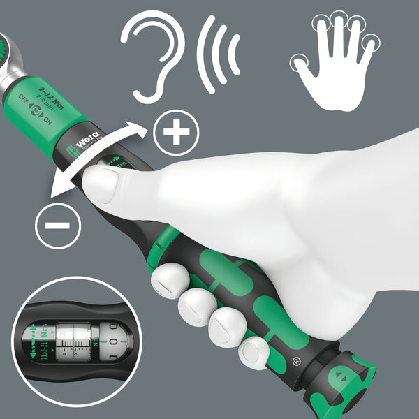 Easy torque setting, Licht