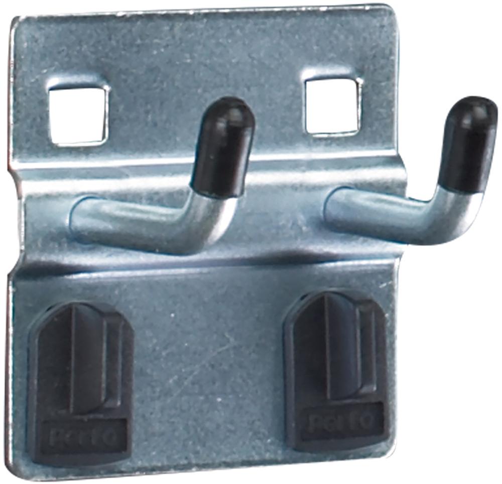 bott Doppelhaken B20xT25xH60xD6 mm für Lochplatten für Lochplatten bott