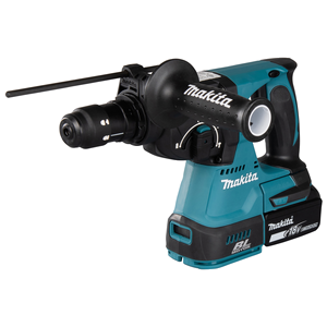 Makita Akku-Kombihammer DHR243RTJW 18V 5.0Ah SDS-Plus mit Staubabsaugung DX07