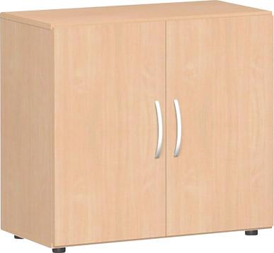 Geramöbel Flügeltürenschrank 2 OH B 800x H 752 T 420 Buche geramöbel