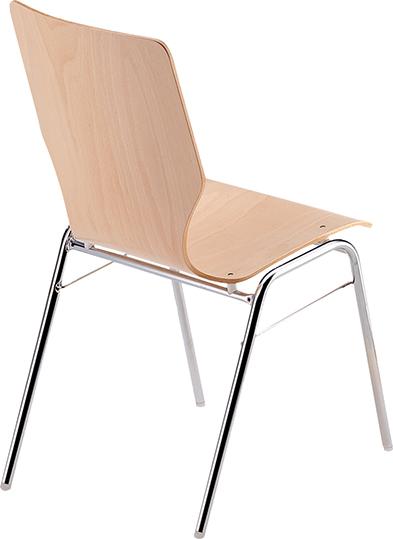 Mehrzweckstuhl mit Rückenform B