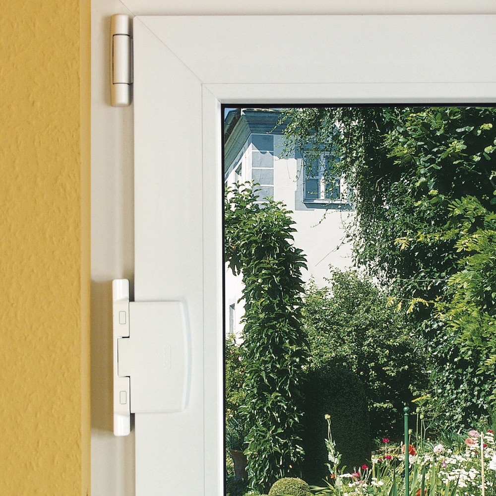 Abus Fenstersicherung FAS97 Scharnierseitensicherung Stahl braun
