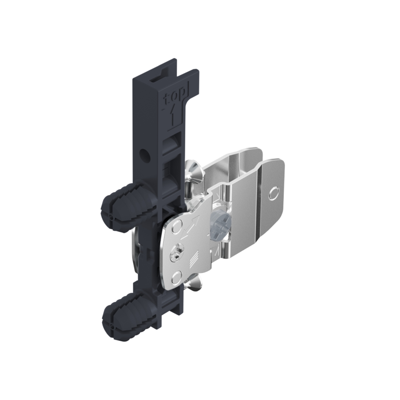 HETTICH AvanTech YOU Frontbefestigung für Zarge, Höhe 139 mm, zum Einschlagen