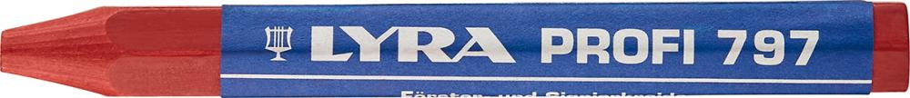 Lyra Signierkreide rot 797