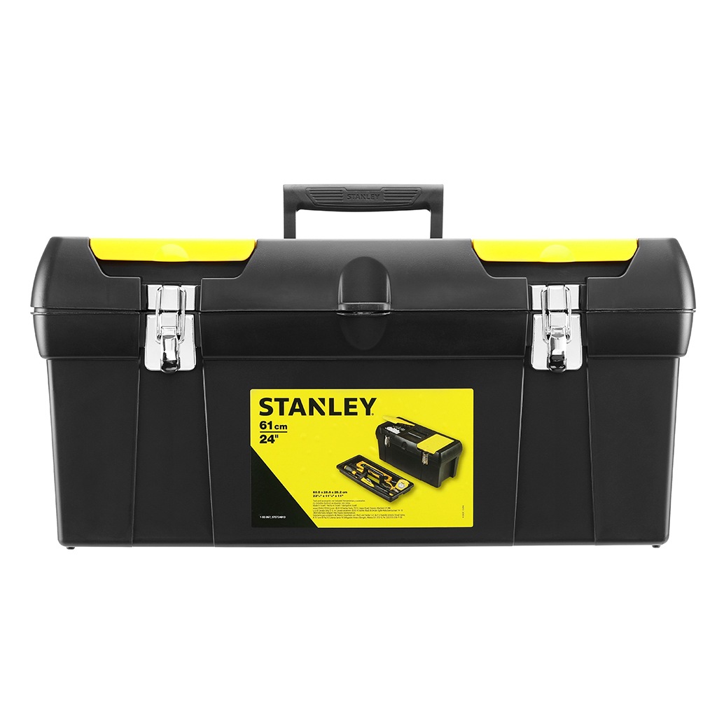 Stanley Werkzeugbox Millenium 61x27x28,4cm 24 Zoll mit Organizer und Metallschließen