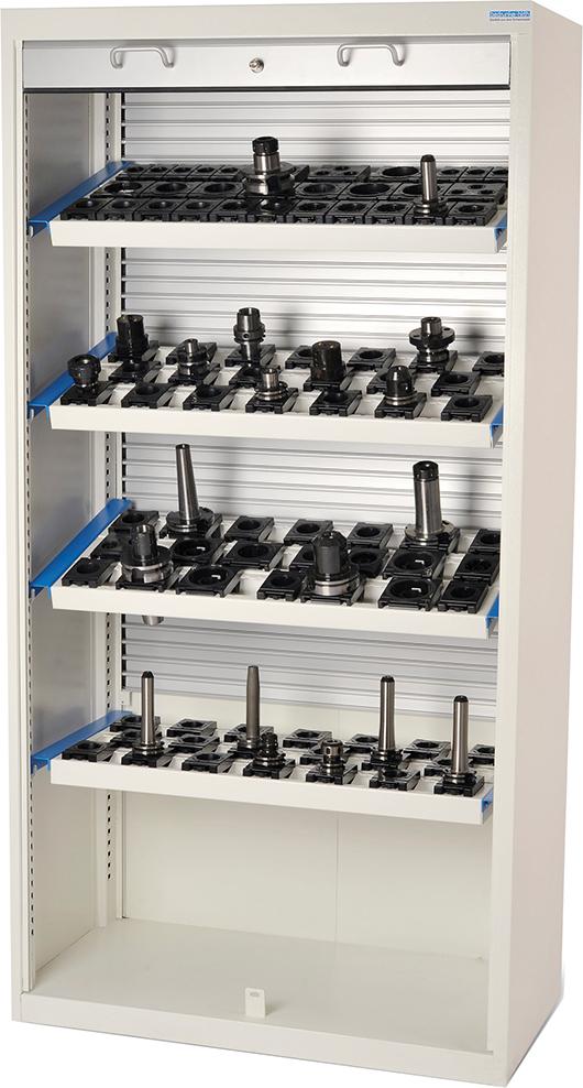 Bedrunka + Hirth CNC-Rolladenschrank 1000x500x1950 m. Alu-Rolladen, 4 CNC-Träger