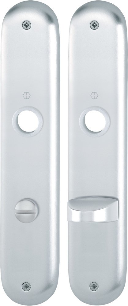 HOPPE Langschildpaar 273P, oval o. No., WC/S 78, TS 37-42, F1