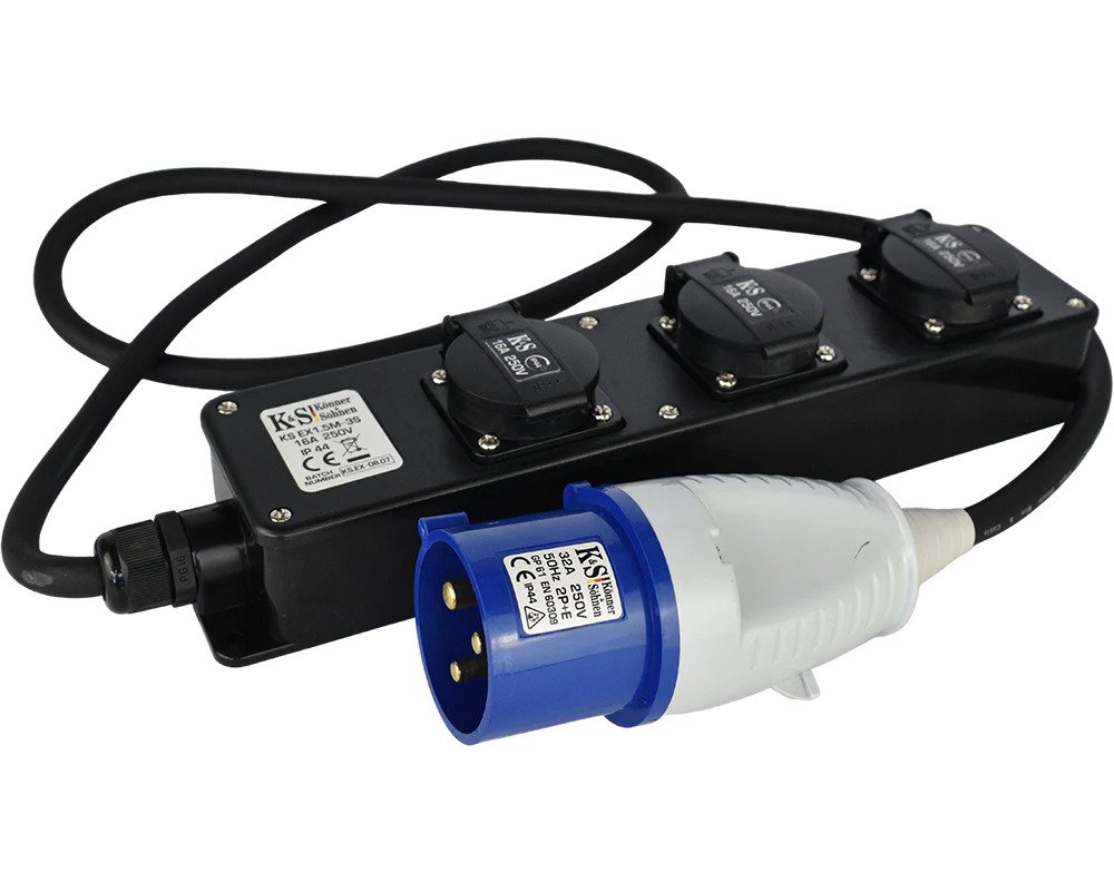 DIMAX Steckdosenadapter KS EX1.5M-3S