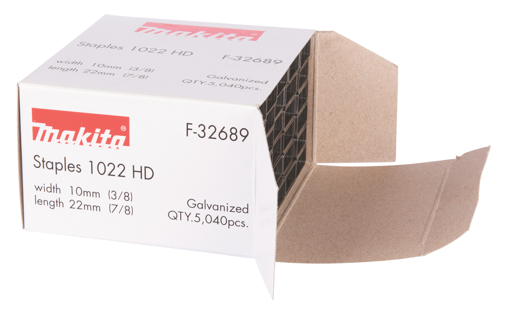 Makita Klammern 10x22mm 5040 Stück F-32689 verzinkt