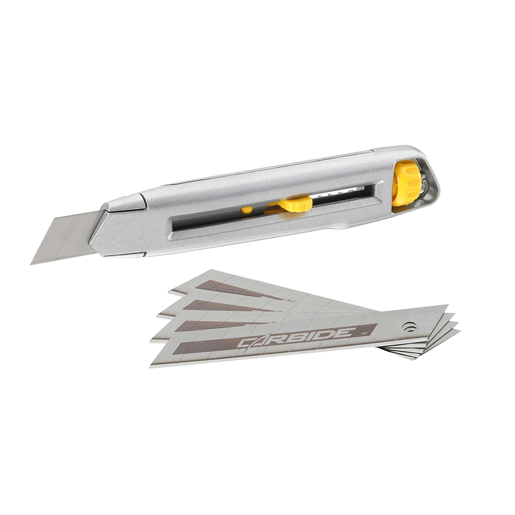 Stanley Cutter-Messer Interlock 1-10-018 18mm Klingenbreite 165mm Länge Metallkorpus