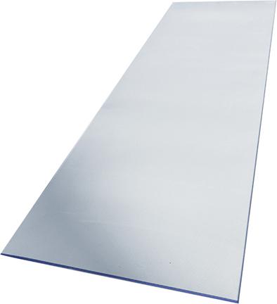 Kunststoff-Türblatt klar 4 mm stark Zuschnitt