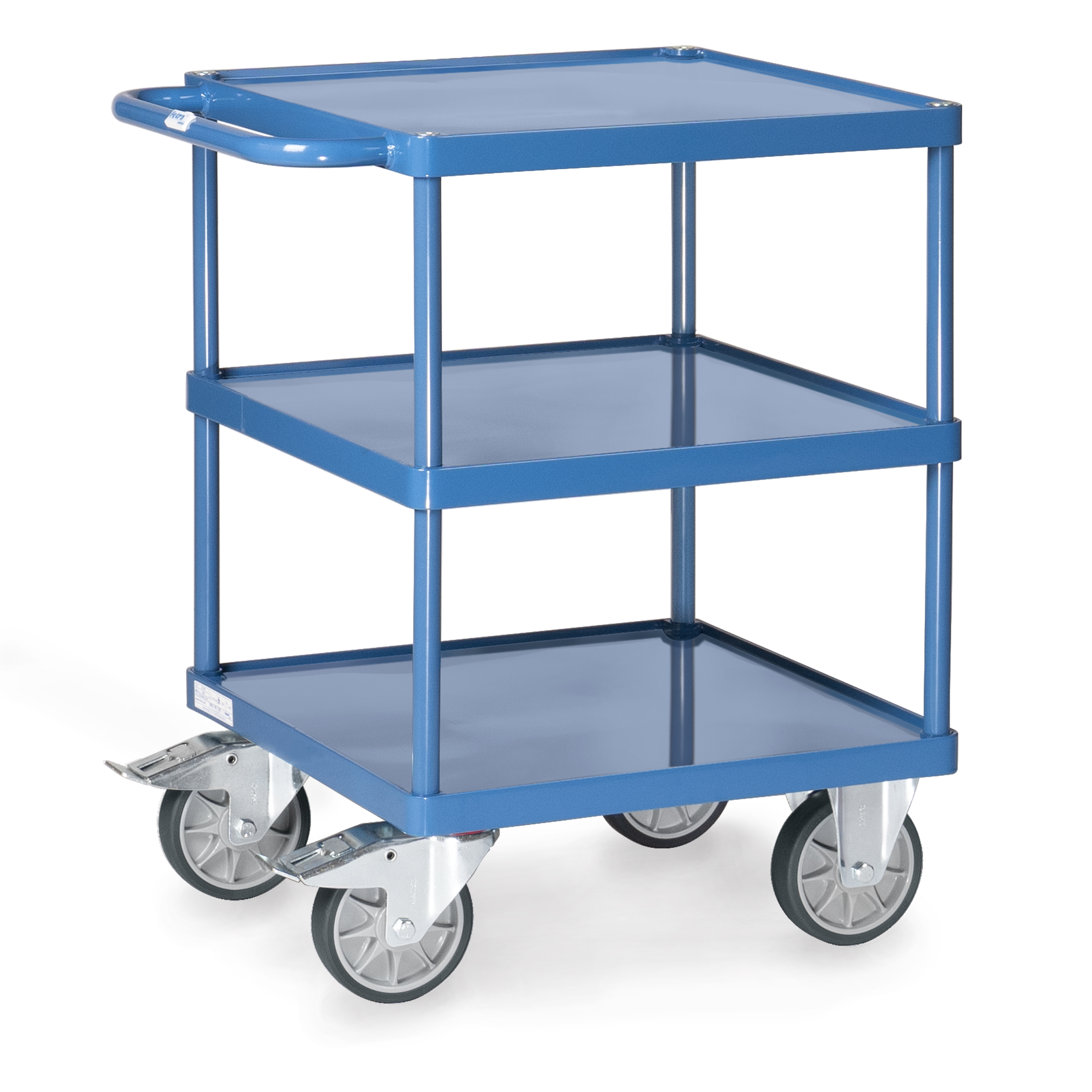 Tischwagen mit Stahlblech-Wannen