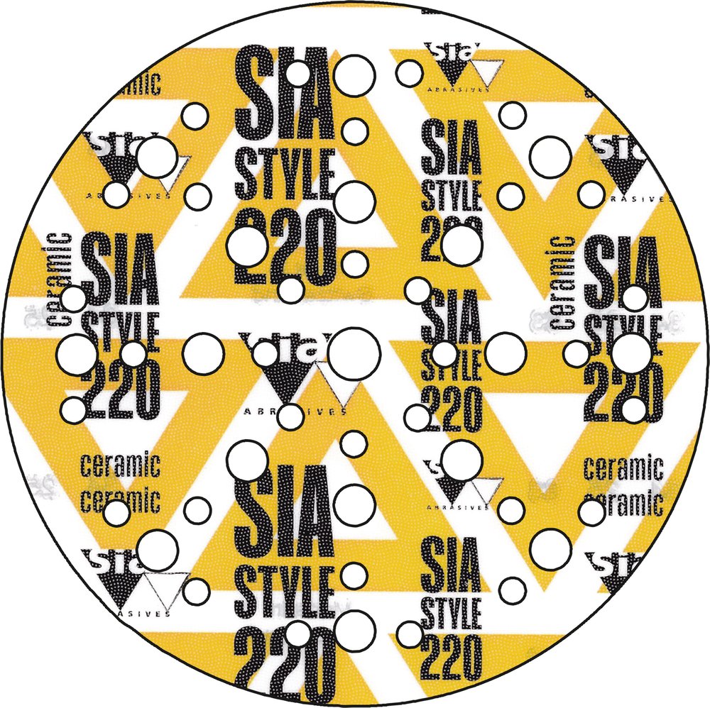 Sia 5500 Scheibe Z.L.+ 48 Loch Korn 220 Ø= 150mmm VE = 50