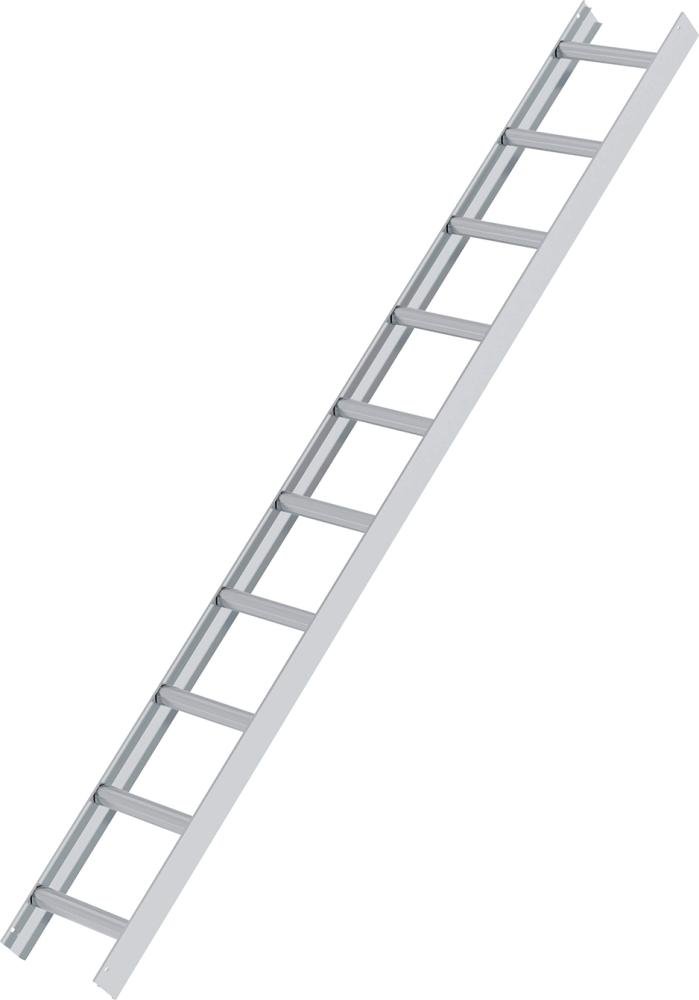 MUNK Dachleiter Alu Natur 10 Sprossen