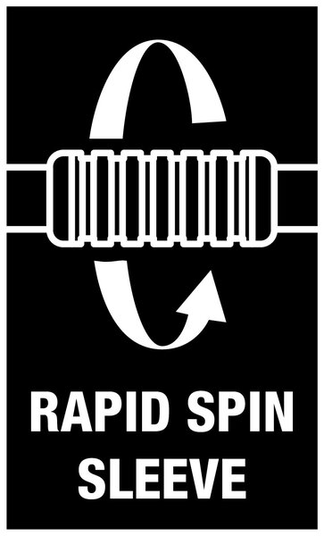 Free-turning sleeve, Logo, Schablone