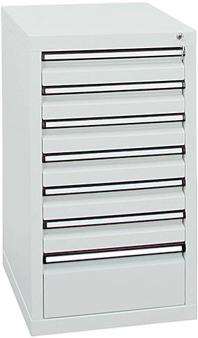 Produktbild Stumpf Schubladenschrank, 900x500x500 mm, Schubladen 6x 100/1x 200 mm