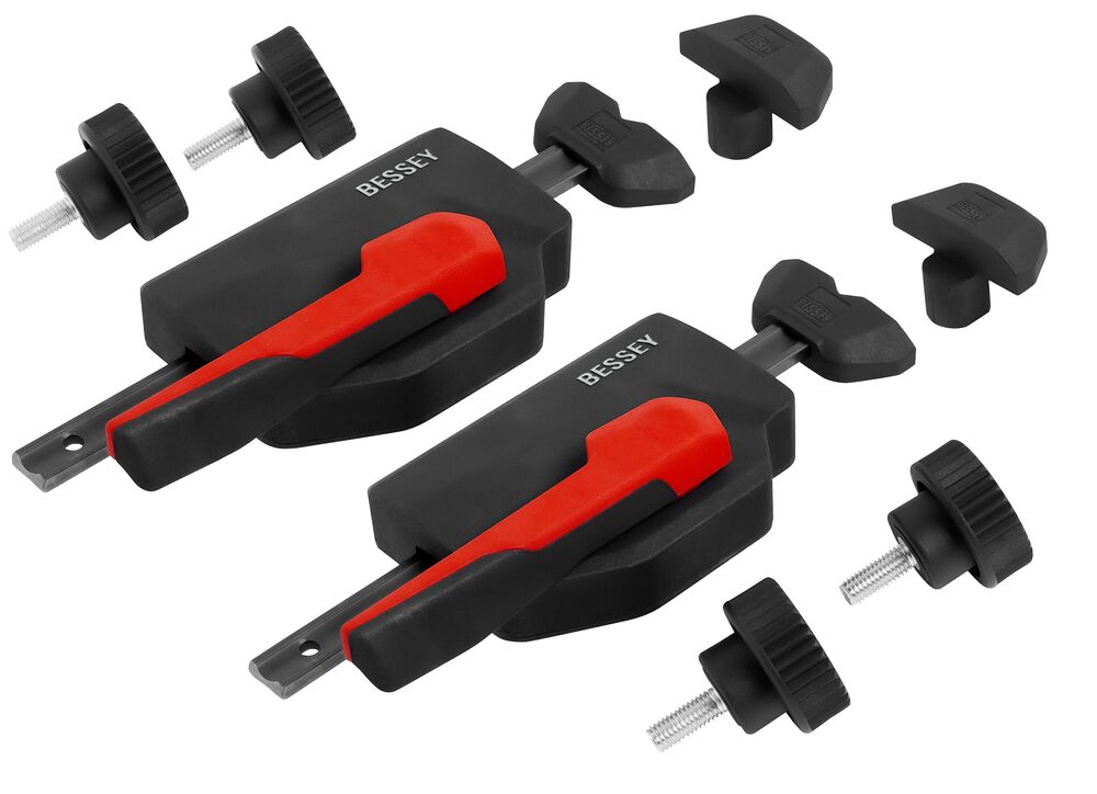 Bessey Waagrecht-Niederzugspanner WNS-SET-MFT für Multifunktionstische 20mm Lochdurchmesser 750N Spannkraft