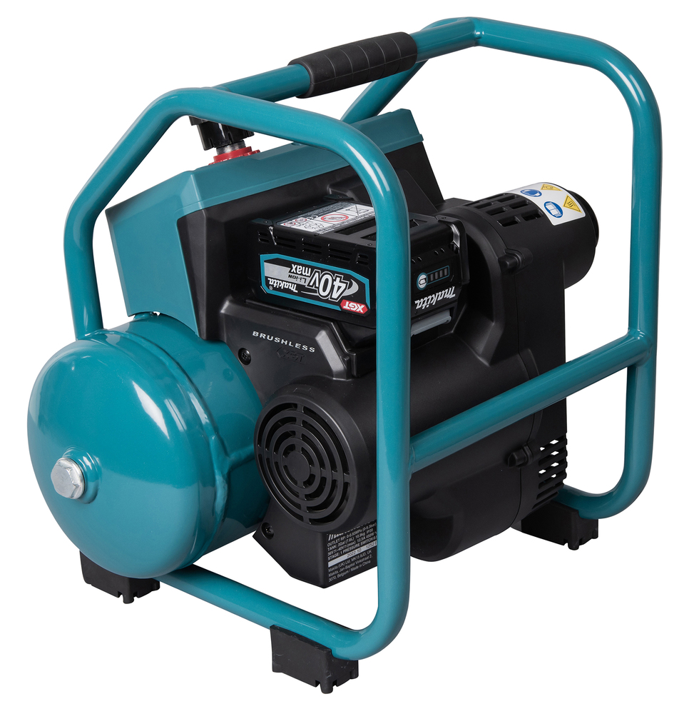 Makita Akku-Kompressor AC001GZ XGT 40V max. 7,6l 9,3 bar ölfrei