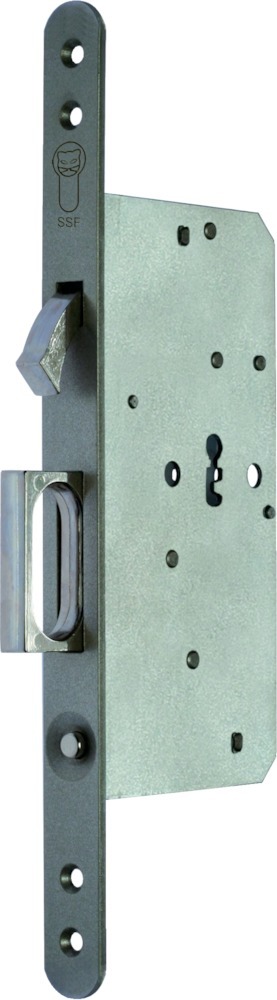 Fotografie-Produktbild SSF Schiebetürschloss 72,mit Springgriff,BB,D55,F20x270rd,ER