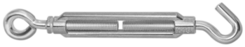 Vormann Spannschloss Haken/Öse Edelstahl (V2A) 70/52 x 8,0/8,0 x M5