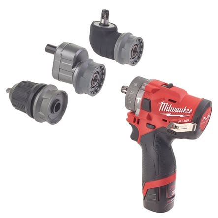 Milwaukee M12 FUEL Akku-Schlagbohrschrauber M12 FPDXKIT-202X 12V 44Nm
