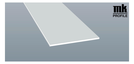 MENKE Flachprofil 208 K 0006 100x3mm 6,00 Meter foliert Mooreiche