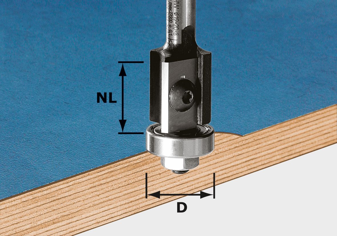 Bündigfräser-Wendeplatten HW S8 D19/20WM Z2, Holz, Klammer, Gerät, Werkzeug