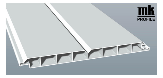 MENKE Nut- und Federprofil 200x17 mm 3,00 m Weiß V-Fuge