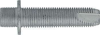 HOPPE® Stoßgriff-Befestigung einseitig System Nr.11, Metall