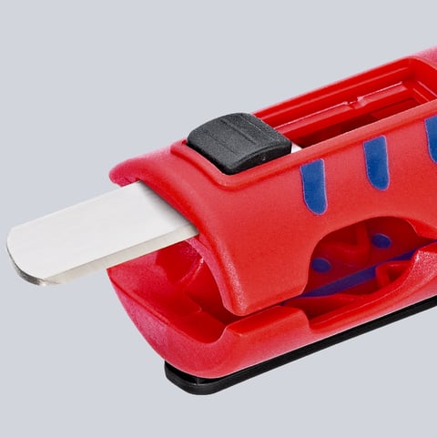 Knipex Universal-Abmantelungswerkzeug 16 85 125 SB mit Längsschneider