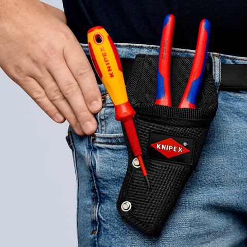 Knipex Werkzeug-Gürteltasche 00 19 75 LE leer Polyester