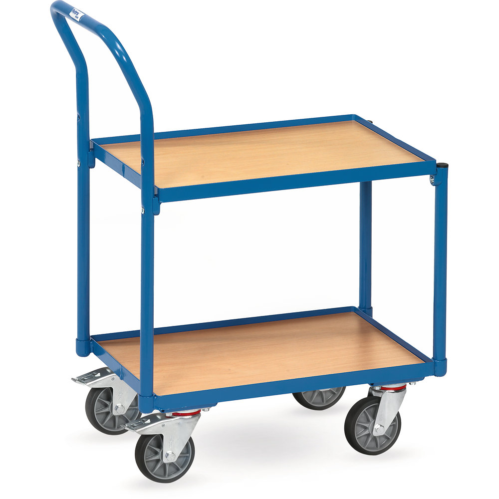 Fetra Etagenroller 135400 Stahl pulverbeschichtet 250kg 605x408mm TPE-Bereifung