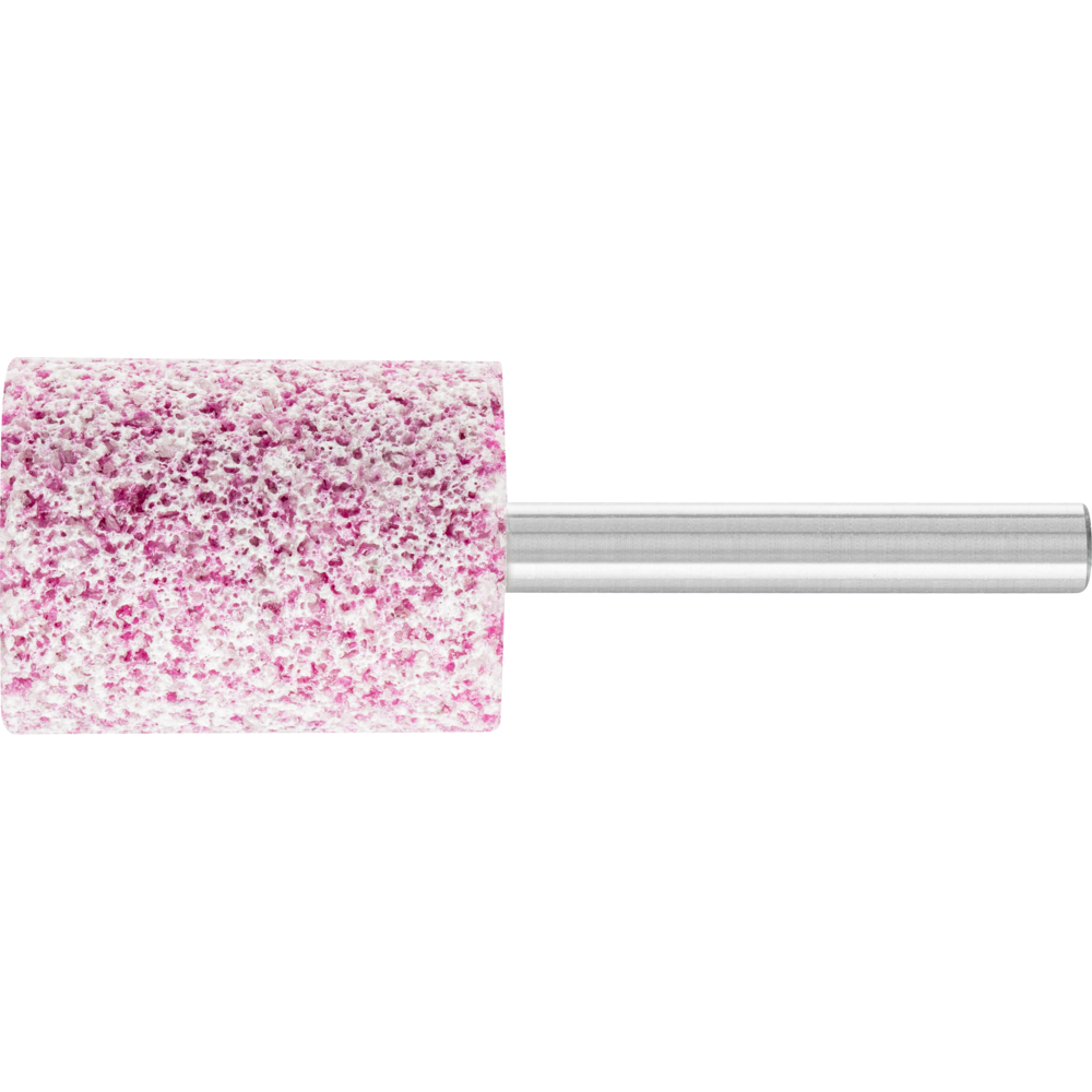 Pferd STEEL Schleifstift Zylinder Ø 25x32 mm Schaft-Ø 6 mm A30 für Stahl- und