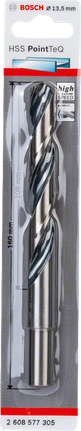 Bosch HSS Twist Drill Bit PointTeQ 13.5mm reduced shank., Spiralbohrer, HSS-Bohrer, Metallbohrer, 13,5 mm, Bosch