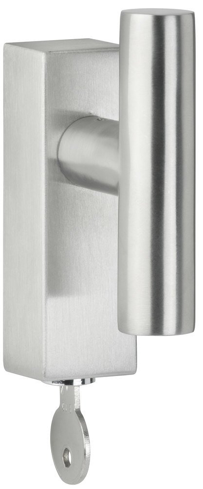 HERMAT Fenstergriff BASIC 02 1802.T/DKSI,abschl.,eck,7/36,gl.,ER